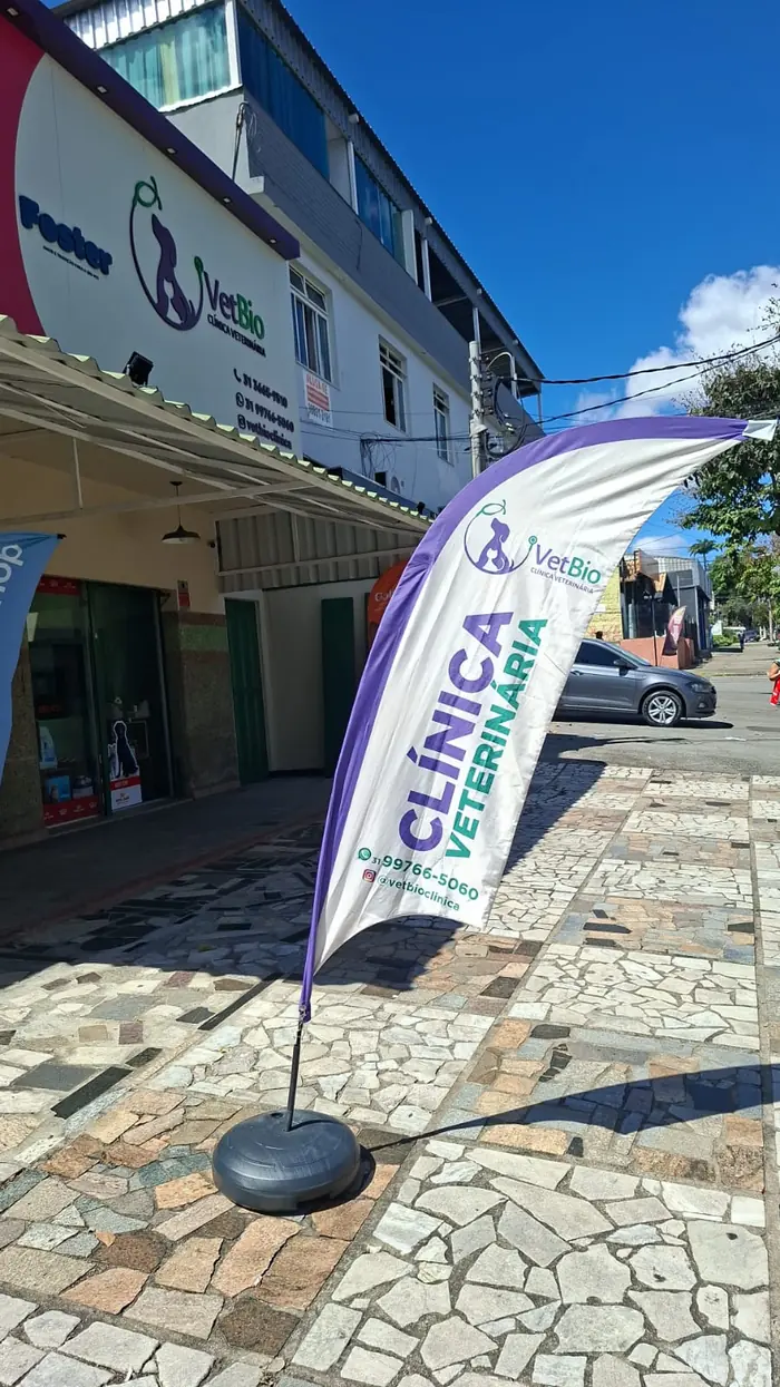Windbanner Ponto Windbanner instalado em cliente, foto 2