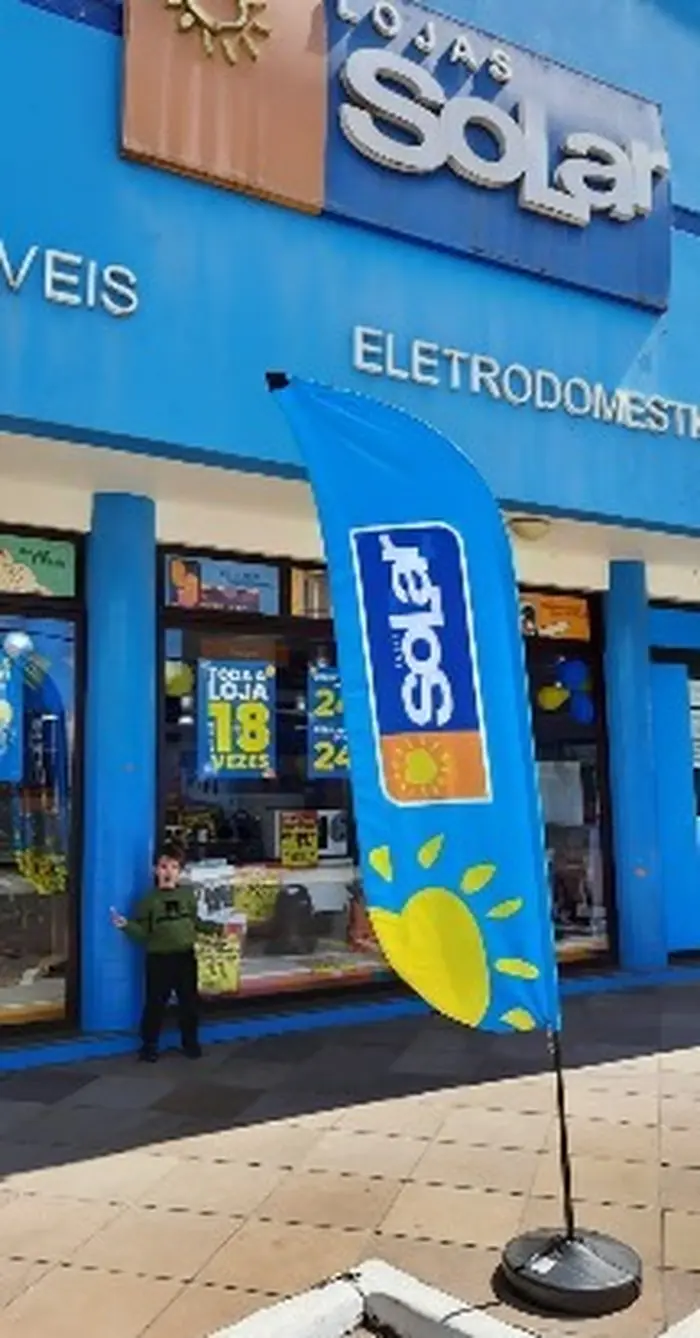 Windbanner Ponto Windbanner instalado em cliente, foto 3